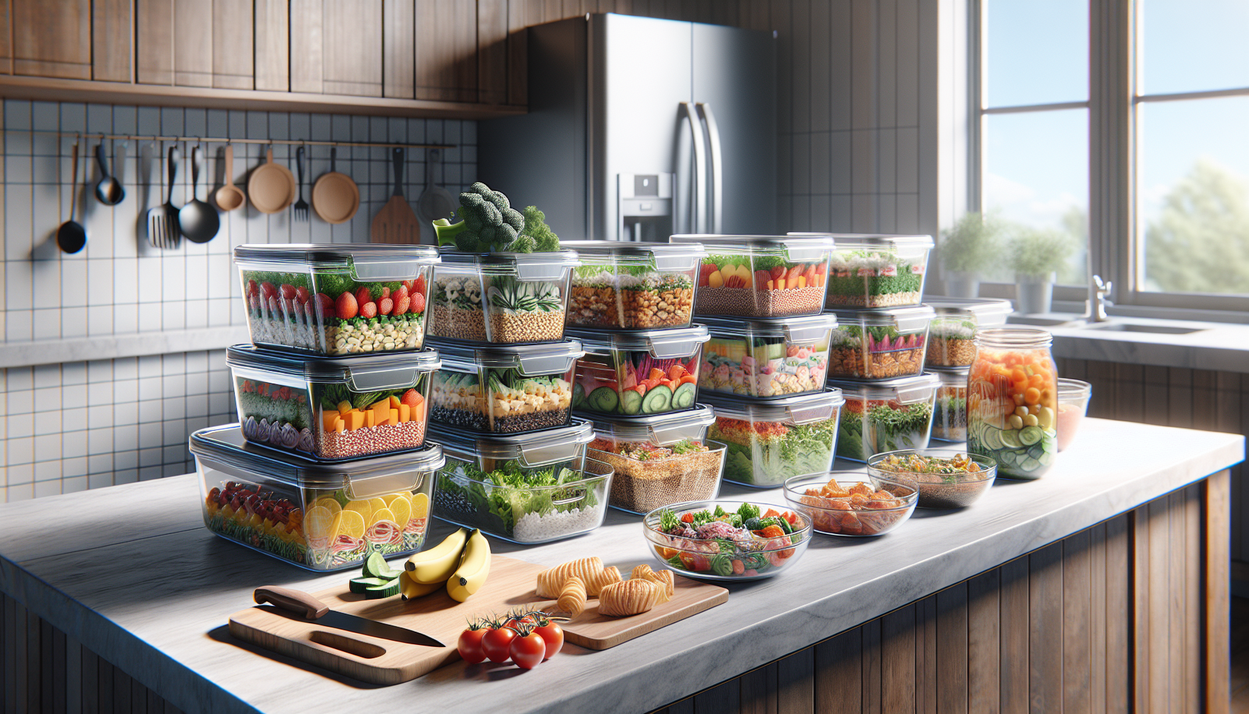 Tedenski meal prep – pripravljeni zdravi obroki v posodah